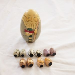Terry's Village Noah's Ark Nesting Dolls 5.5"